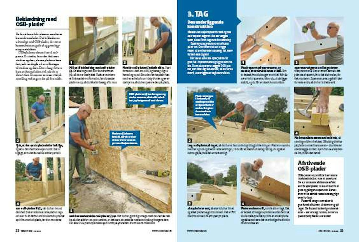 Tag i isoleret anneks Tagkonstruktion i isoleret anneks